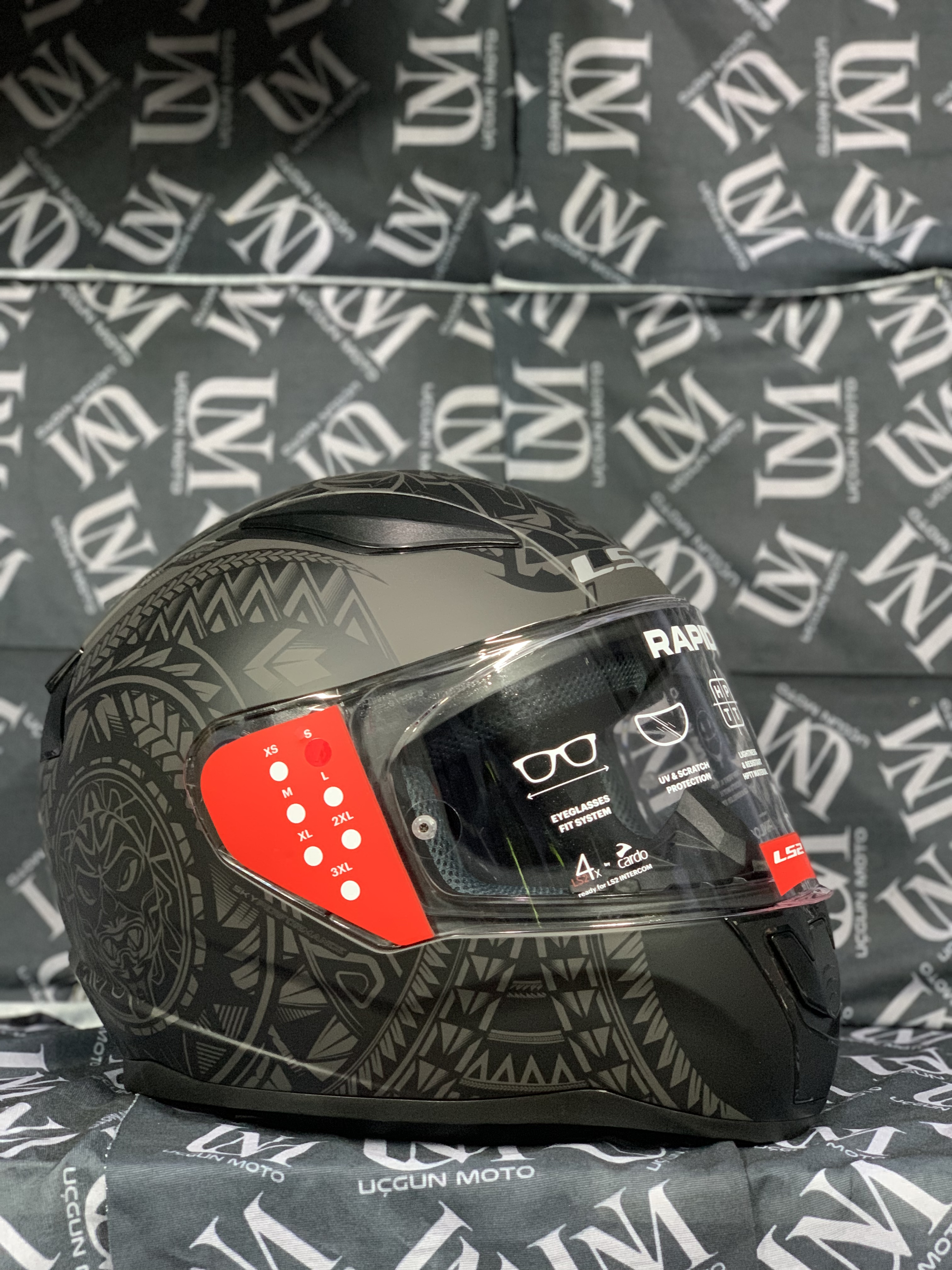 LS2 RAPID II  TAKAROA FULLFACE KASK