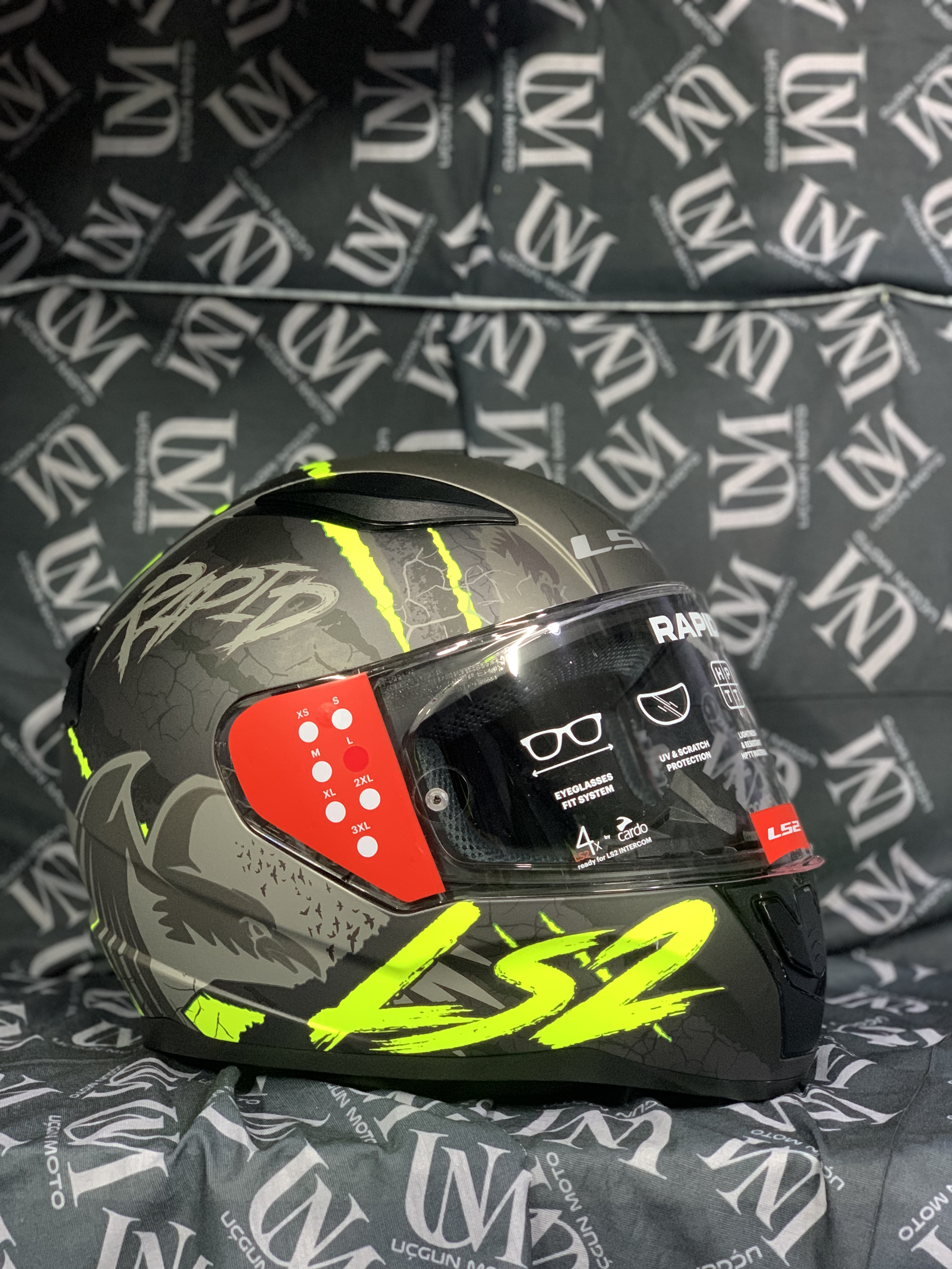 LS2 RAPID II FULLFACE KASK