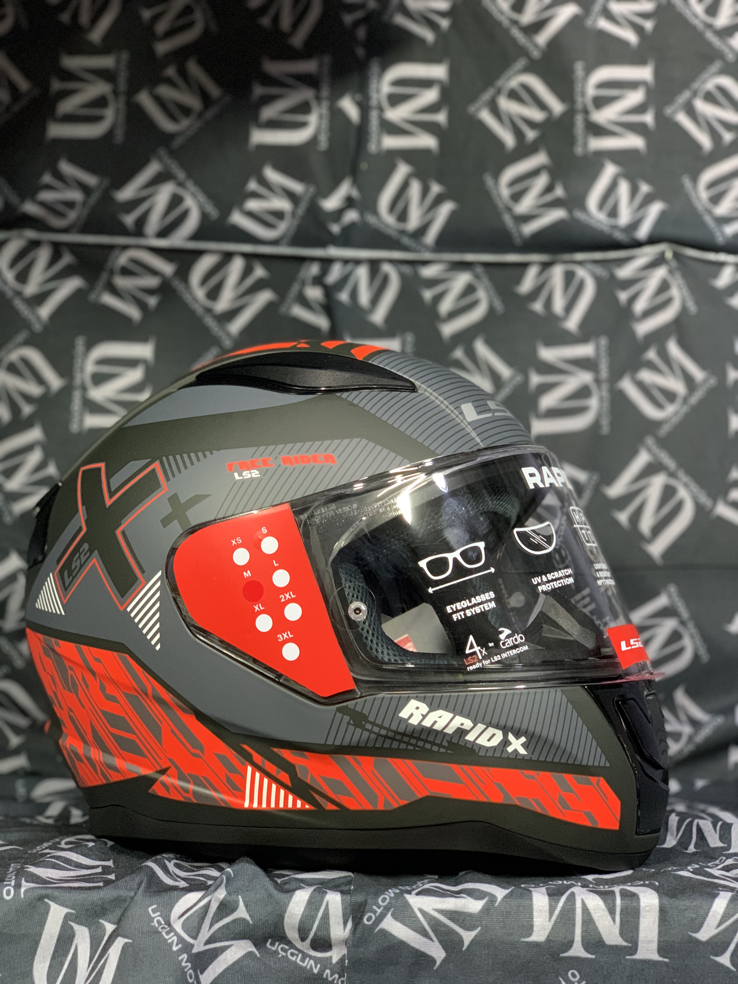 LS2 RAPID II FULLFACE KASK