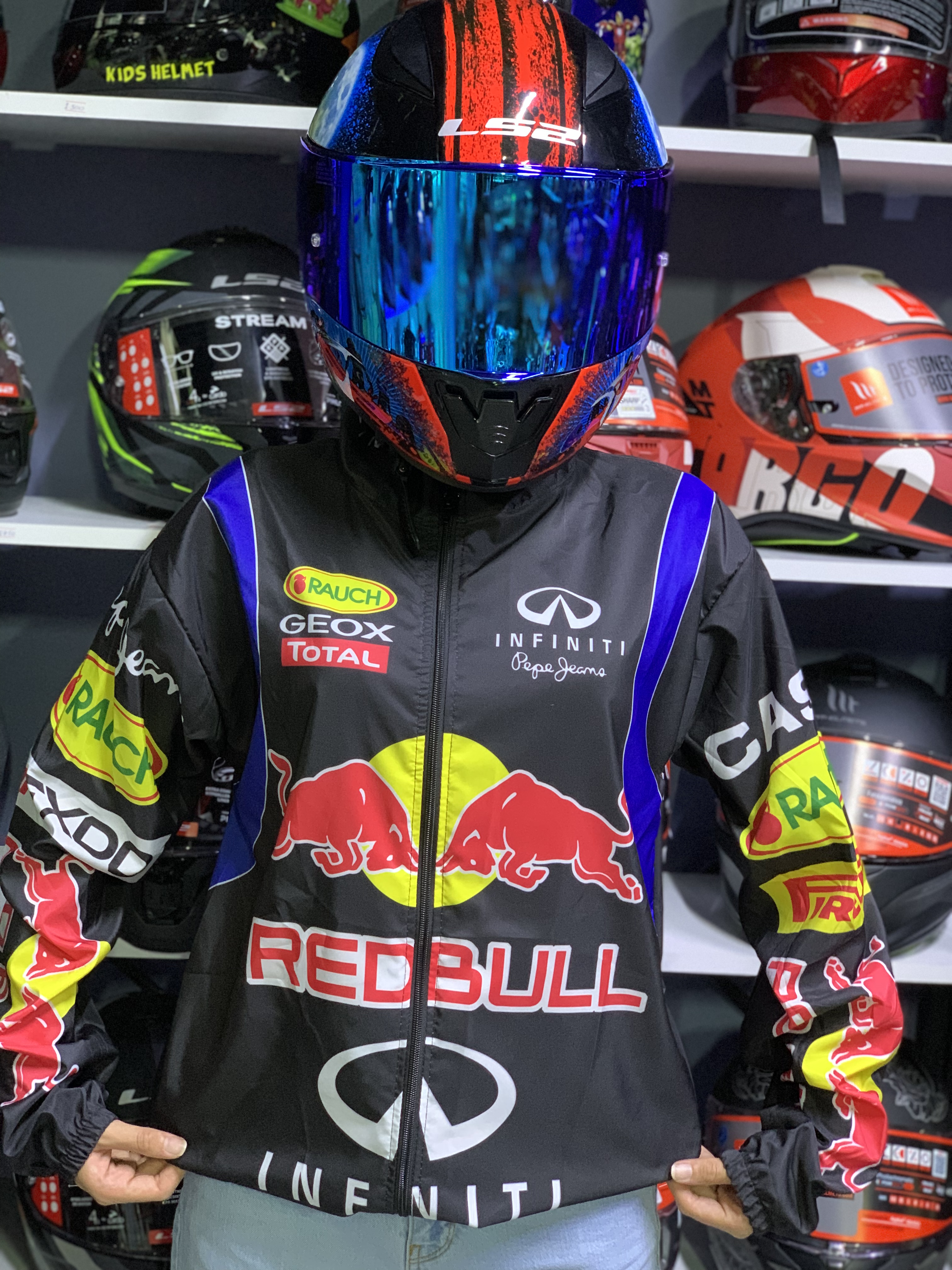 REDBULL MOTORCU PARAŞÜT CEKET